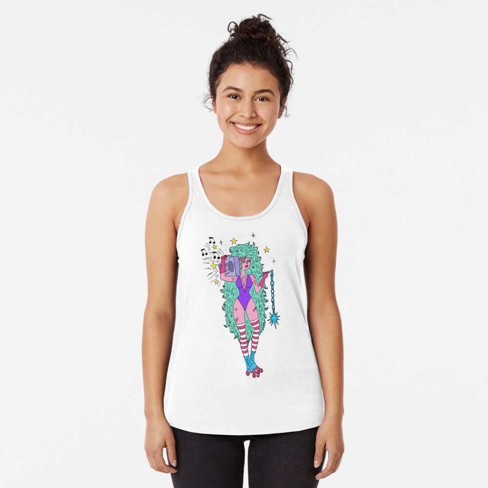 Roller Queen Racerback Tank Top