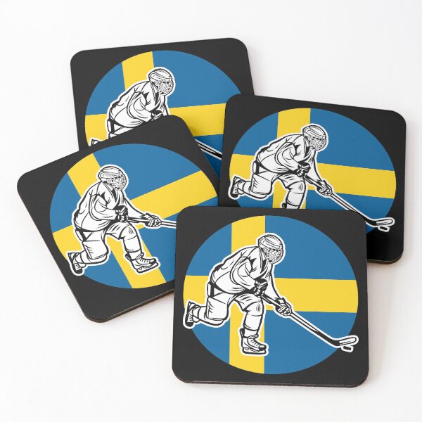 Item preview, Hockey player flag Sweden designed and sold by Astralia.
