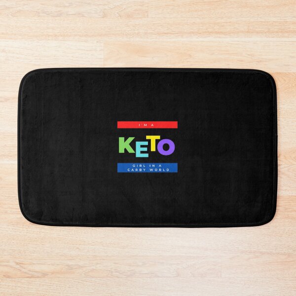 Item preview, I'm a KETO GIRL in a carbie world    (rainbow)  designed and sold by Le Plus Three.