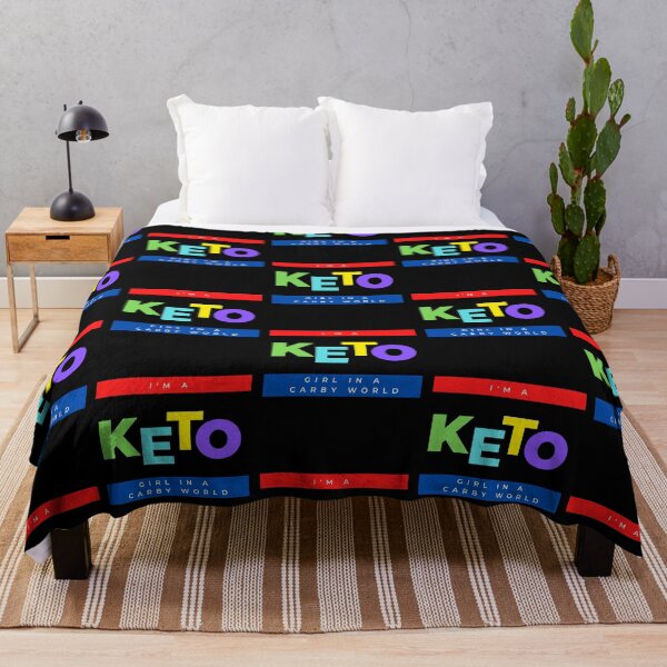 Item preview, I'm a KETO GIRL in a carbie world    (rainbow)  designed and sold by Le Plus Three.