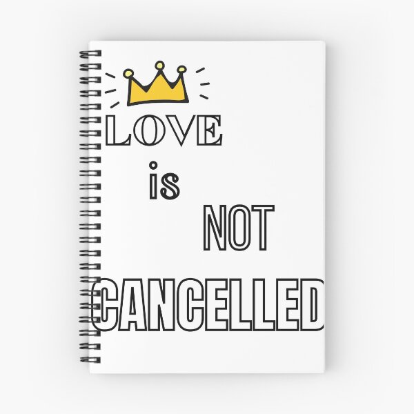 Item preview, Love is not Cancelled - funny valentine designed and sold by Jhaustria.