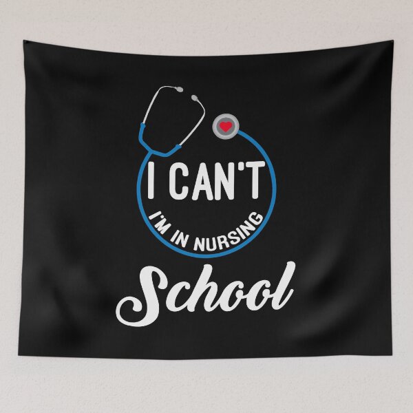 Item preview, I Can't, I'm In Nursing School designed and sold by BaseStore.