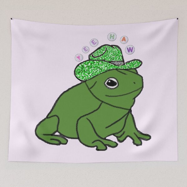Item preview, Yeehaw Frog designed and sold by elisejolie19.