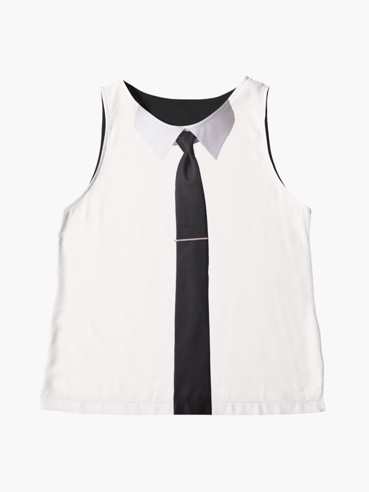 Sleeveless business hot sale shirt