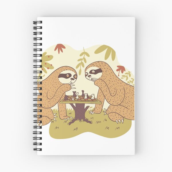 Item preview, Two sloths, playing chess! designed and sold by teez4dayz.