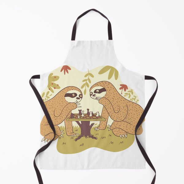 Item preview, Two sloths, playing chess! designed and sold by teez4dayz.