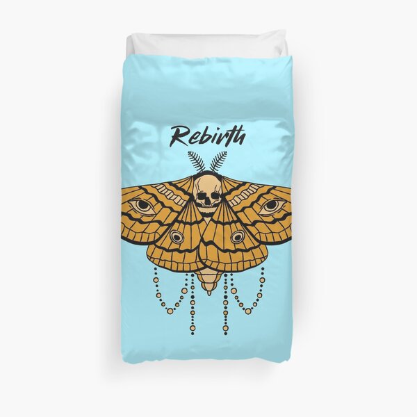 Rebirth Moth Duvet Cover