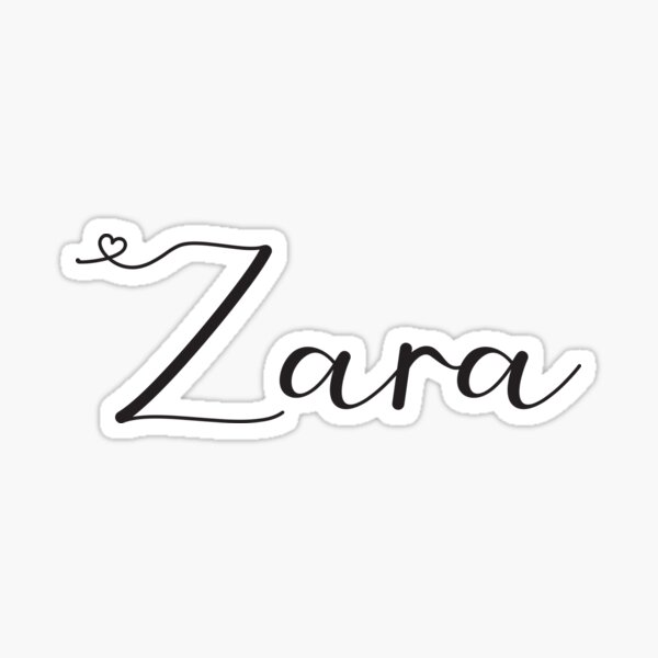 zara-baby-girl-names-sticker-for-sale-by-colorlifedesign-redbubble