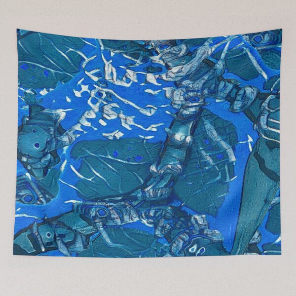 Item preview, Horror Suspense vivid goth gamer abstract designed and sold by aventi24.