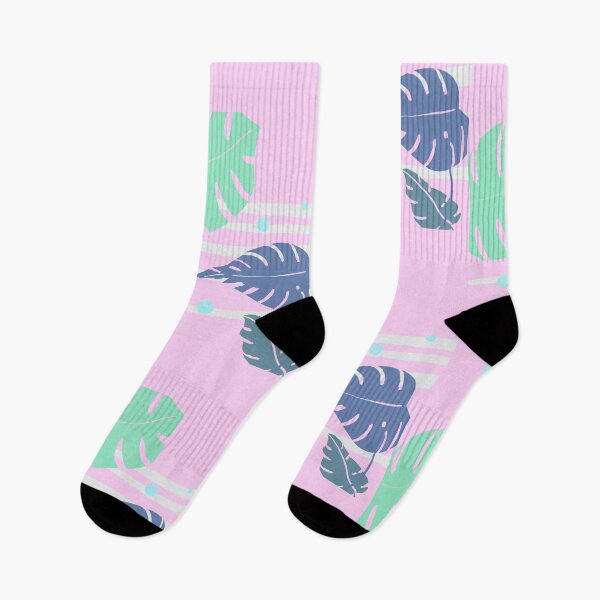 Item preview, Pink Tropical Leaves Pattern  designed and sold by pet-persona.