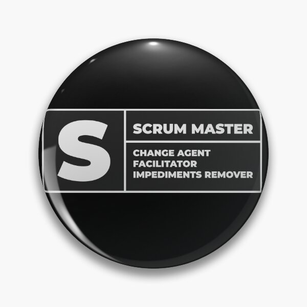 Item preview, Scrum master advisory sign designed and sold by Salma Satya & Co.
