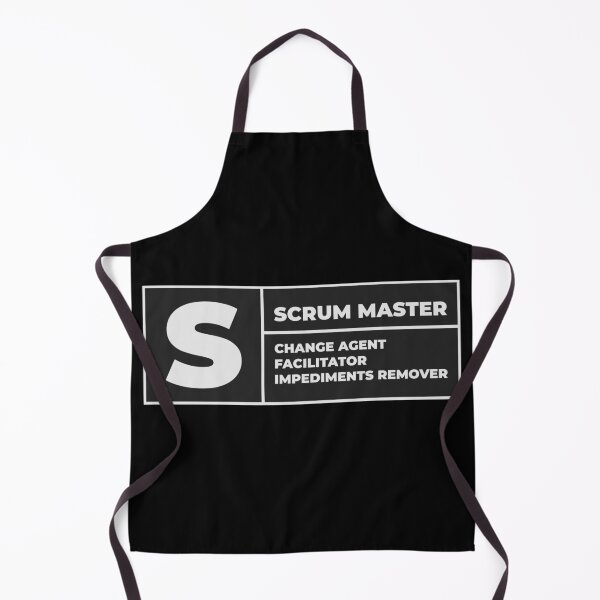 Item preview, Scrum master advisory sign designed and sold by Salma Satya & Co.