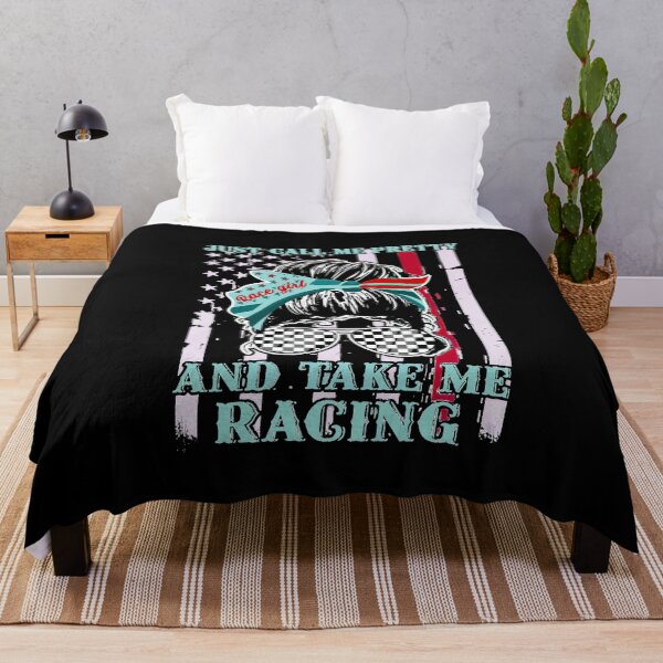 Item preview, Just call me pretty and take me racing Us flag designed and sold by boyerhayes.