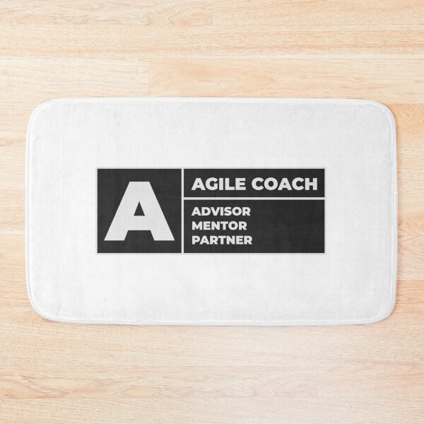 Item preview, Agile Coach advisory sign designed and sold by Salma Satya & Co.