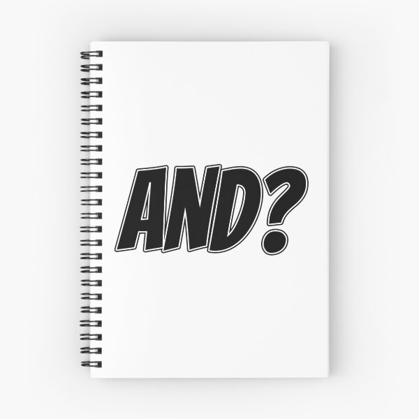 Item preview, And? designed and sold by Sticker Up.