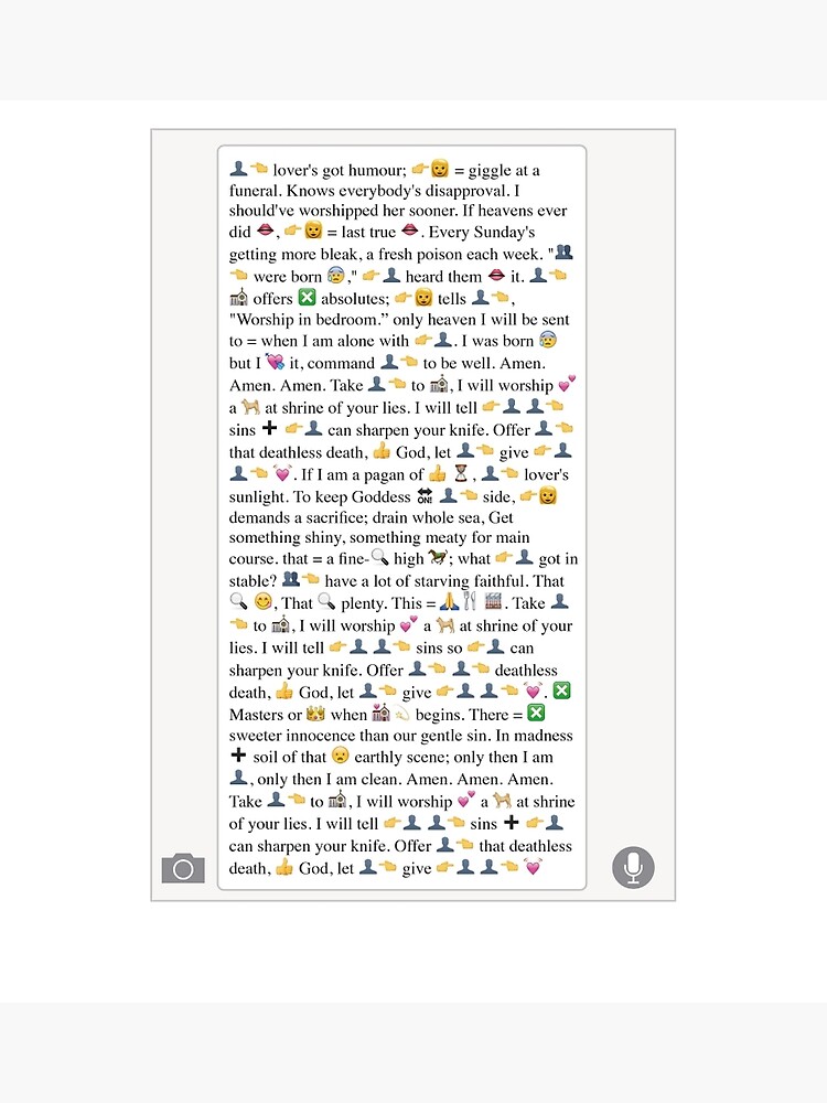 Adele Hello Emoji Lyrics Postcard For Sale By Graphicartist92 Redbubble