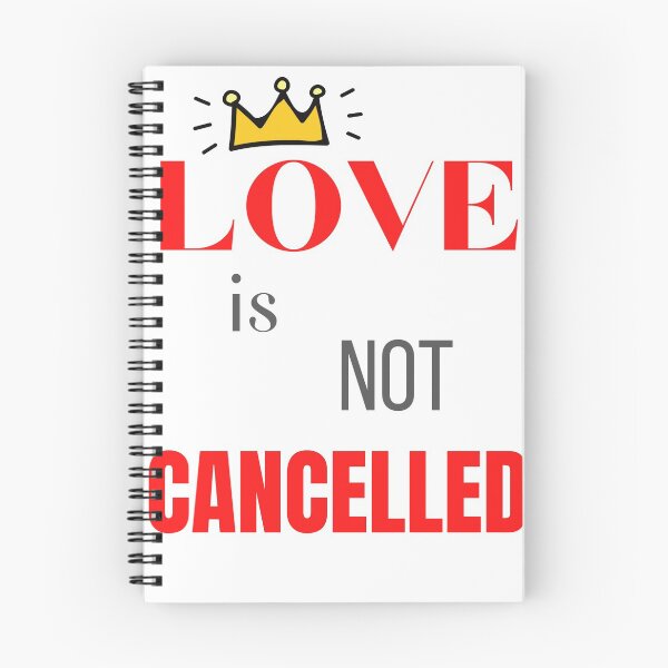 Item preview, Love is not cancelled - funny valentine quotes designed and sold by Jhaustria.