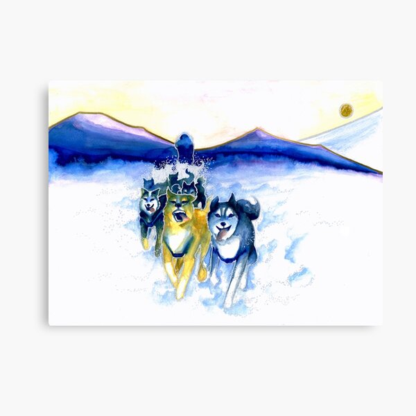 The Last Great Race Canvas Print
