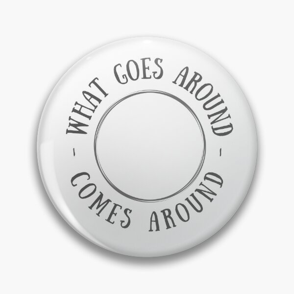 Item preview, What Goes Around Comes Around designed and sold by SaffronMilk Stickers.