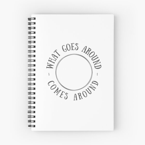 Item preview, What Goes Around Comes Around designed and sold by SaffronMilk Stickers.