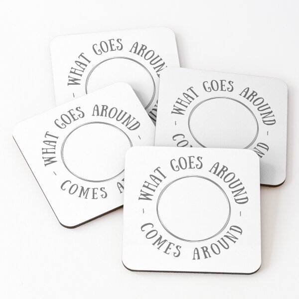 Item preview, What Goes Around Comes Around designed and sold by SaffronMilk Stickers.