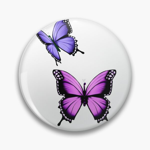 Artikelvorschau, Lila Butterly Emoji entworfen und verkauft von Dawooddart.