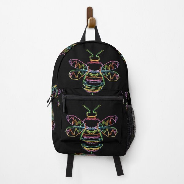 Item preview, Electric Rainbow Bee designed and sold by MonCreedon.