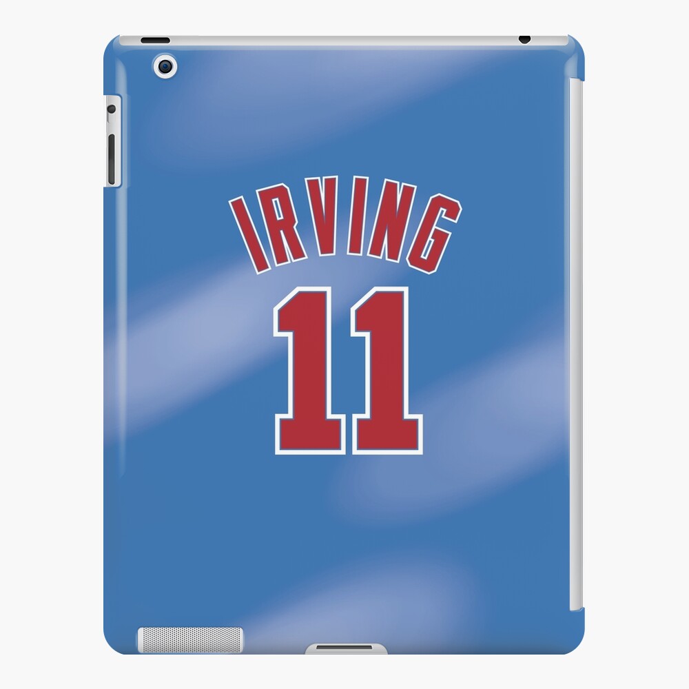 Kyrie Irving Nets Jersey - Blue Hardcover Journal for Sale by djstagge