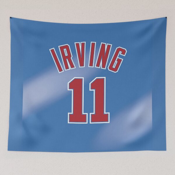 Item preview, Kyrie Irving Nets Jersey - Blue designed and sold by djstagge.