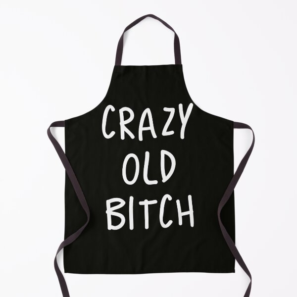 Item preview, Funny Sarcastic ‐ Crazy Old Bitch designed and sold by StoaMart.