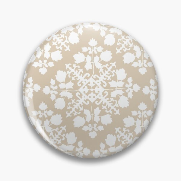 Item preview, White and beige lace pattern designed and sold by Oxanashekh.