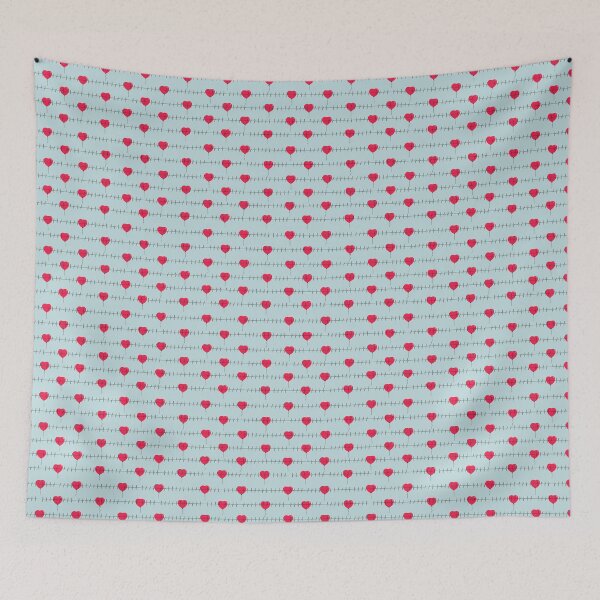 Item preview, Heart balloon with cardiogram designed and sold by SychEvaartist.