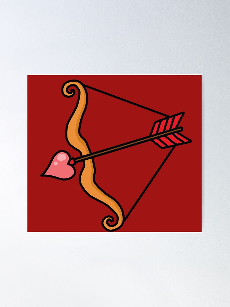 Flecha y arco de cupido - Prop Art