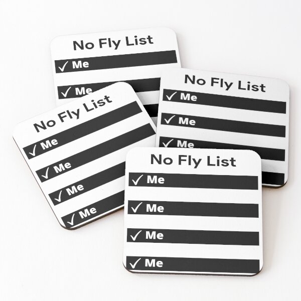 Item preview, No Fly List | Me Me Me Me designed and sold by Alaxos.