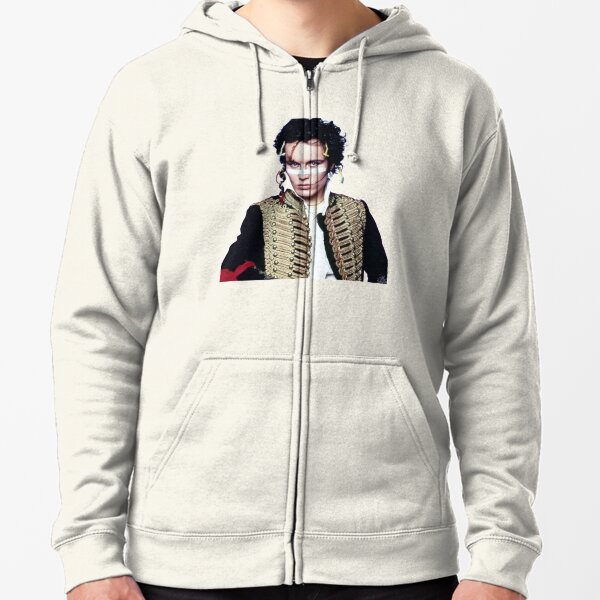 Adam and The Ants Soft 3D Printed Hip Hop Pullover Man Hooded Sweatshirt 