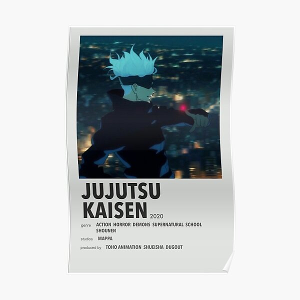 Jujutsu Kaisen Alternative Movie Poster Poster