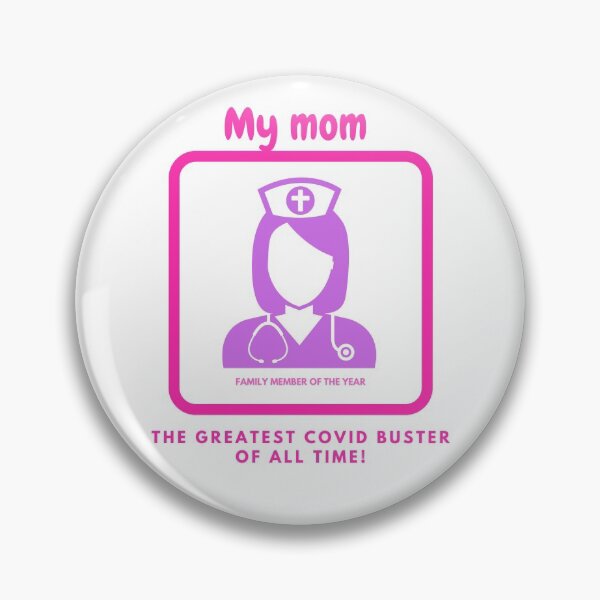 Item preview, My Mom The Greatest Covid Buster Of All Time designed and sold by my-green-gecko.