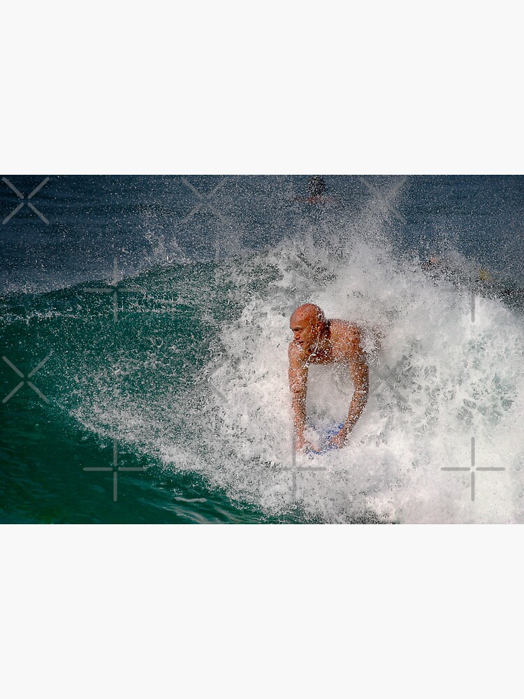 "Bodysurfing Point Panic 2" Sticker by alex4444 Redbubble