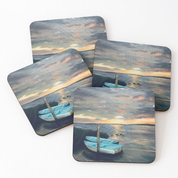 Item preview, Sunset by the Lake designed and sold by RosalindaMarkle.