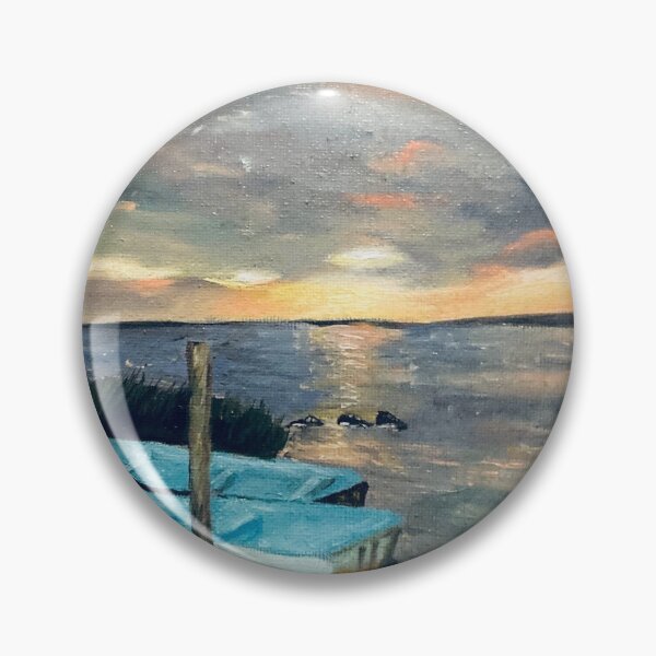 Item preview, Sunset by the Lake designed and sold by RosalindaMarkle.