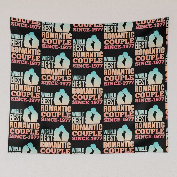 Item preview, World Best Romantic Couple Since 1977-Romantic designed and sold by KGN  CREATIVITY.