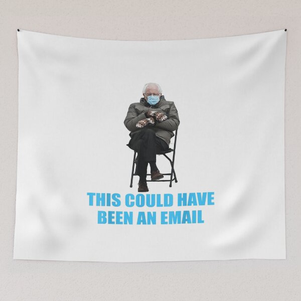 Item preview, Bernie Sanders Mittens Sitting This could have been an email designed and sold by OdonnellConrad.