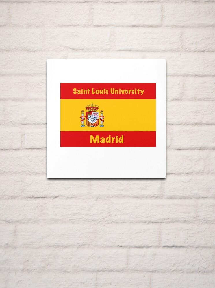 SLU Madrid Design Sticker for Sale by John Schaefer