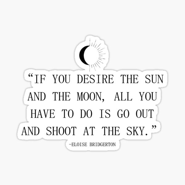 Aperçu de l'œuvre Citation d'Eloise Bridgerton créée et vendue par WildMoonStore.
