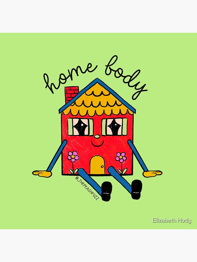 Home Body - The Peach Fuzz by elizabethhudy