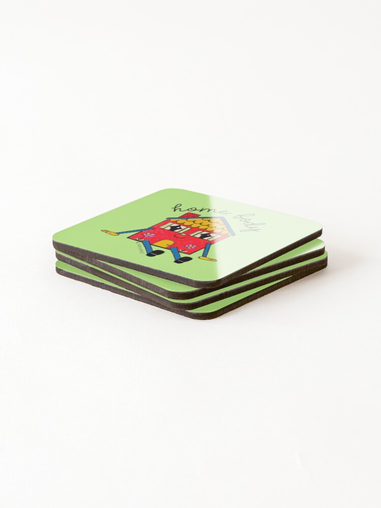 Alternate view of Home Body - The Peach Fuzz Coasters (Set of 4)
