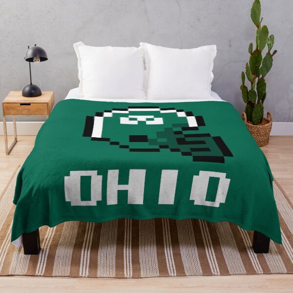 Item preview, Ohio Bobcats (Tecmo Super Bowl Football Helmet) designed and sold by The Armorsmith.