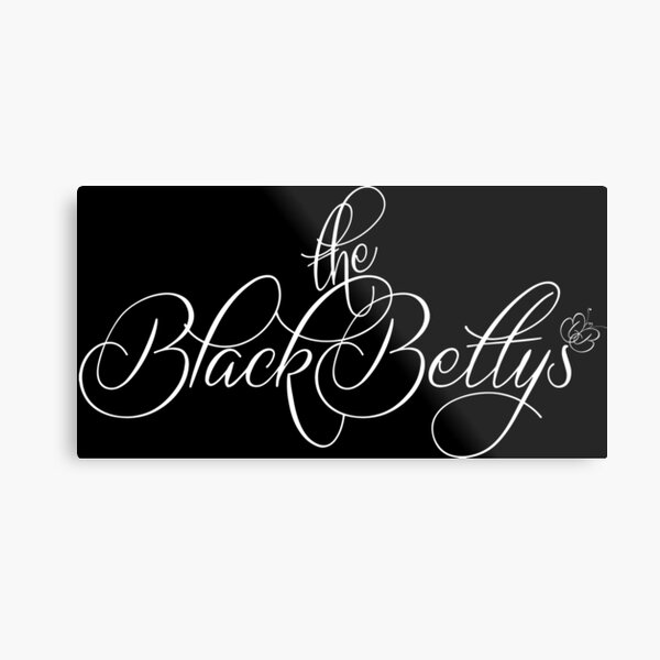 The Black Bettys merchandise Metal Print