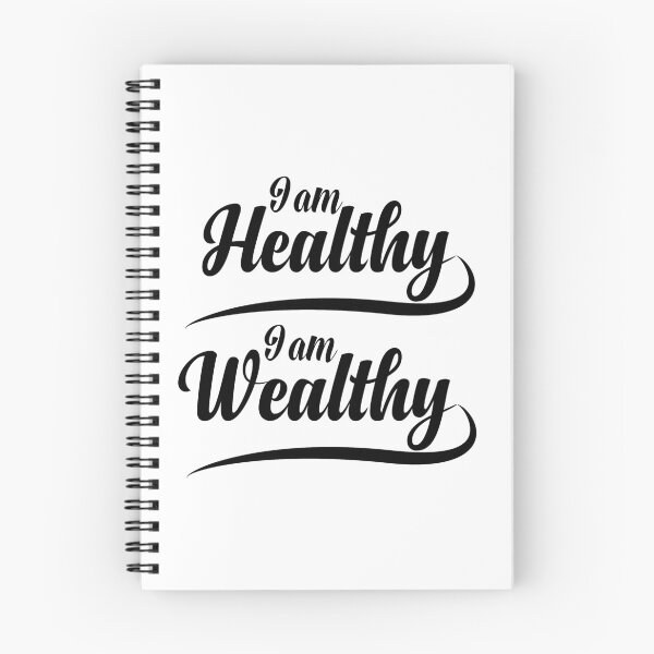 Item preview, I Am Healthy I Am Wealthy designed and sold by Teelogic.