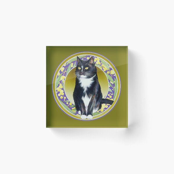 Item preview, frodo, little black cat designed and sold by Trish Hart.